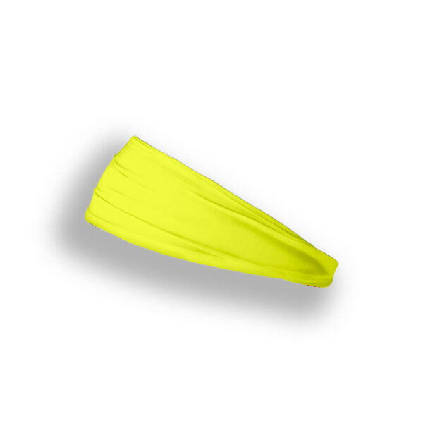 Bandana Unicolor Amarillo Neon Unisex - Image 3
