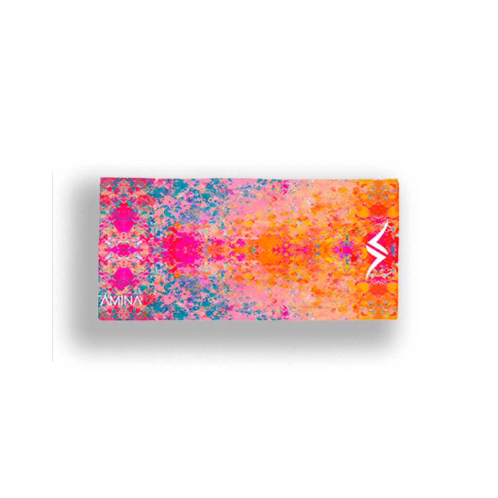 Bandana Gradient Pink Acuarela Colores Unisex