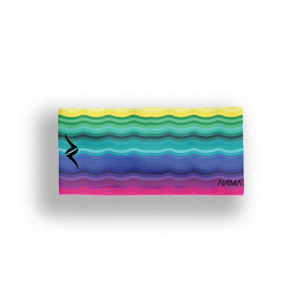 Bandana Olas Coloridas Unisex