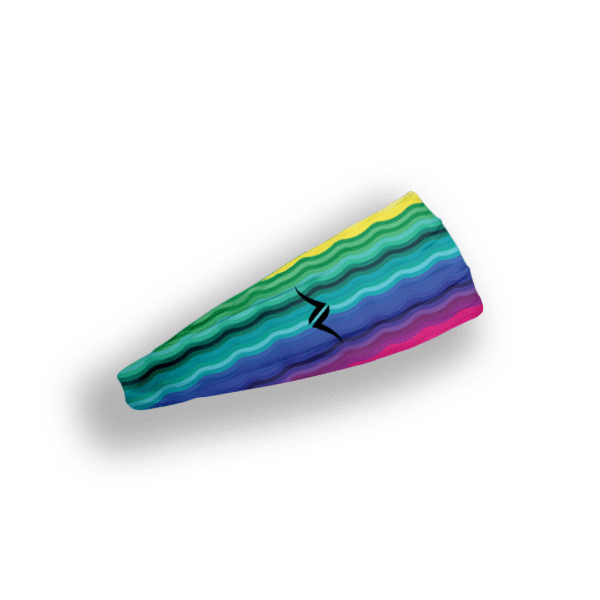 Bandana Olas Coloridas Unisex - Image 3