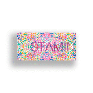 Bandana Puntos de Colores Blanco Unisex