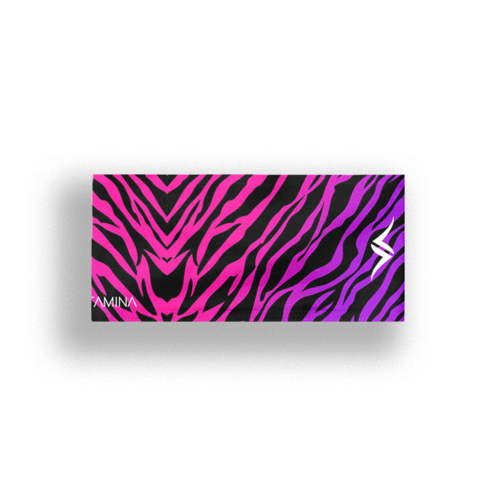Bandana Zebra Fucsia Unisex