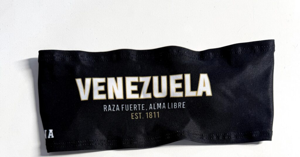 Bandana Venezuela Negra 1811