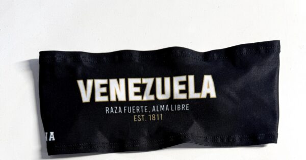 Bandana Venezuela Negra 1811